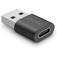 USB Adapter - Hama - USB-A to USB-C - 10 Gbit/s - Compact - Data Transfer