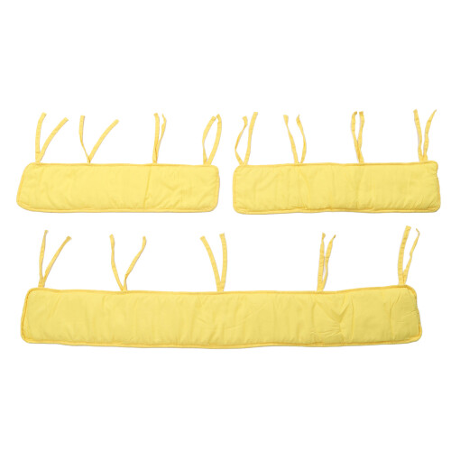 Crib Rail Cover Baby Soft Protector Adjustable Strap 67x18cm
