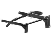 Wall Mounted Pull Up Bar Heavy Duty Steel 200kg Load Capacity Home Gym Indoor Fitness Equipment Universal Fit