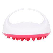Esfoliante corporal para renovação da pele, aumenta a circulação com dentes de silicone macios, massageador anticelulite, cabo ergonômico para