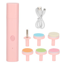 Cabezales afiladores de uñas eléctricos para bebés, colores vibrantes para atraer a los niños, cuidado de uñas seguro y suave para bebés para