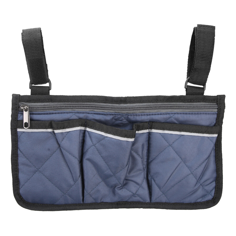 Safety-Focused Walker Pouch, Reflective Strip For Visibility And Multiple Organizers For Convenience For Halloween Parties For Nightclubs