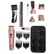 Rechargeable Electric Shaver, Professional Beard Trimmer With Brushless Motor Clippers And Waterproof IPX6, Cordless Nose Trimmer For Men