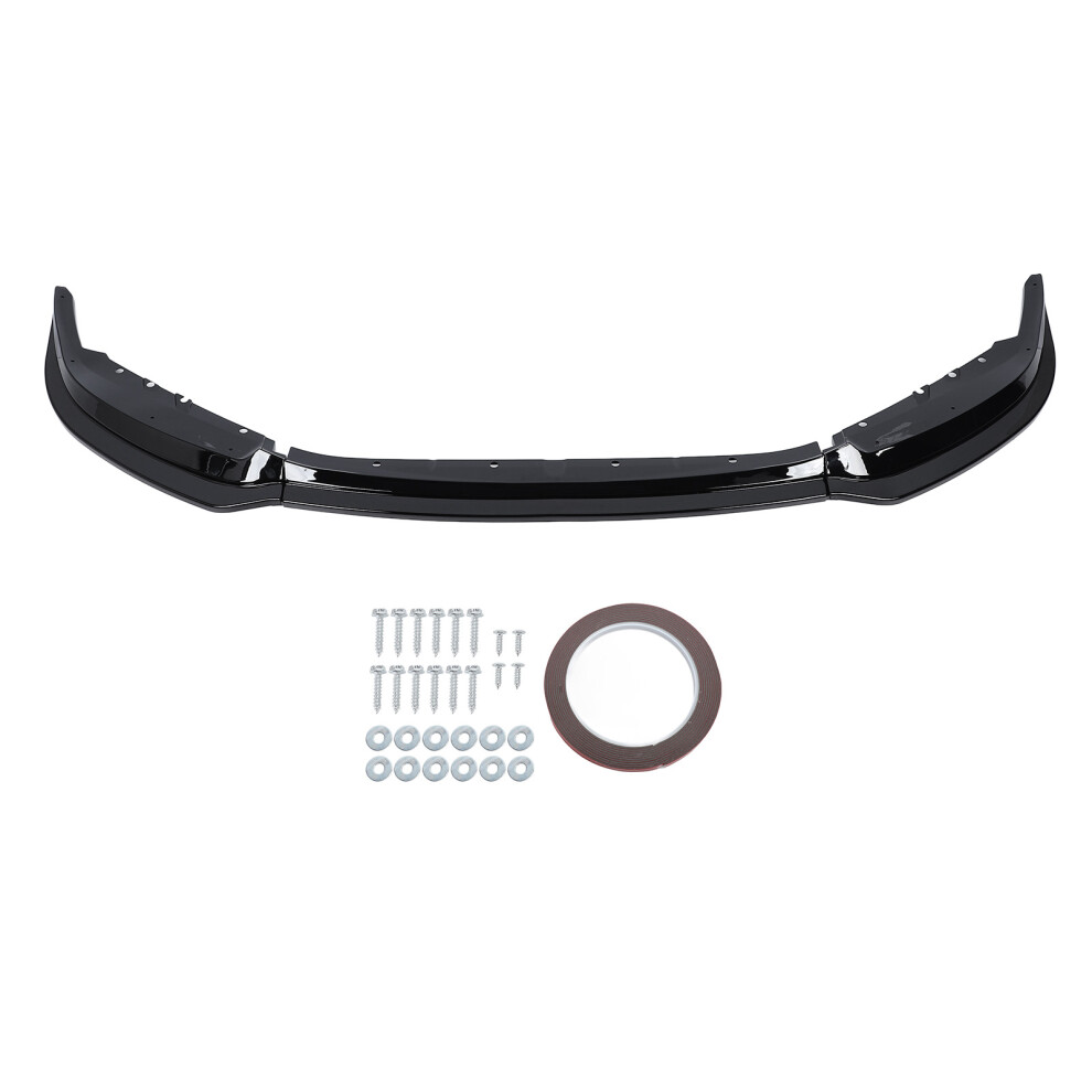 Car Front Bumper Spoiler Lip Kit, Aerodynamic Design For 2 Series M2 G87 2023 And Later, Front Bumper Lip Splitter With Stylish Upgrade And Abs 9482828100208