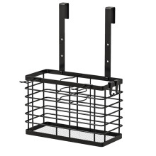 Hair Dryer Holder Cabinet Door Mount, 1Piece Hair Tool Organizer, Blow Dryer Holder, Hair Care Storage Basket