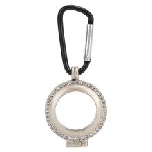 Beskyttende lufttagholder for iPhone Finder, svettebestandig og støtdempende lufttag-etui med karabinkrok, kompatibel med solid metallholder