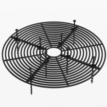 Flower Pot Mesh Cover 4PC Plant Pot Soil Protector for Gardening, Enhances Drainage, Black