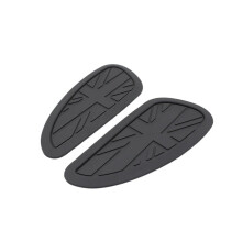 Motorcycle Tank Pad Sticker Universal Retro Gas Tank Pad Traction Pad Black for Triumph T100 T120