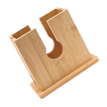 Wooden Bread Slicing Guide Serrated Holder for Bagels and English Muffins Uniform Bread Slices Multipurpose Kitchen Tool