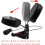 Adjustable Driver Backrest Mounting Kit For Touring Road King Electra Glide CVO 20092020 2
