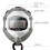 Cronometro impermeabile 8x6 cm ABS timer digitale 10