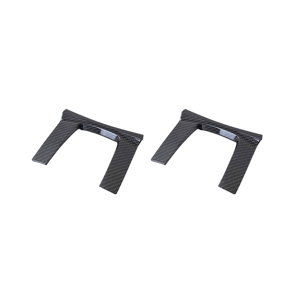 2X Abs Carbon Fiber Center Console Shift Gear Panel Frame For 10Th 2016-2019 Gen Automatic Transmission 6132025481831