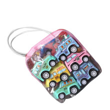 Set di 6 auto da corsa in bytech con retrazione, resistenti agli shock, peso 50g per bambini