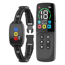 Dog AntiBarking Collar Adjustable 10 To 70 Cm, 3 Modes Beeping, Vibrating, Shaking, For Dogs 8 To 120 Lb, With Remote
