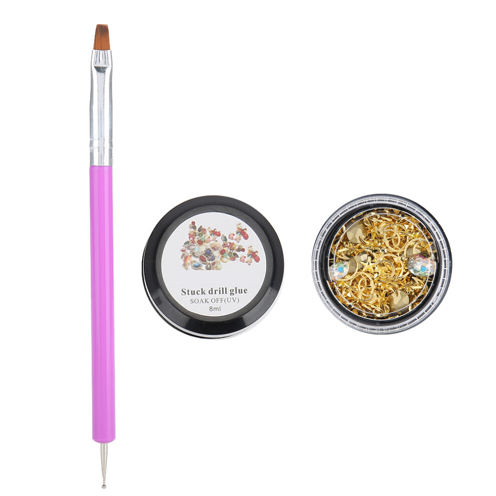 DIY Projects Enhanced By Unique Nail Art Phone Case, Mix-shape Mix-size Nail Metal Studs For Halloween Parties For Nightclubs For Daily Use