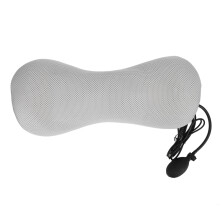 Soothing Heat Massage Pillow For Back And Neck, 3D Shiatsu Technology With Adjustable Intensity, Lightweight Design For Travel Home Office Use, Inclu