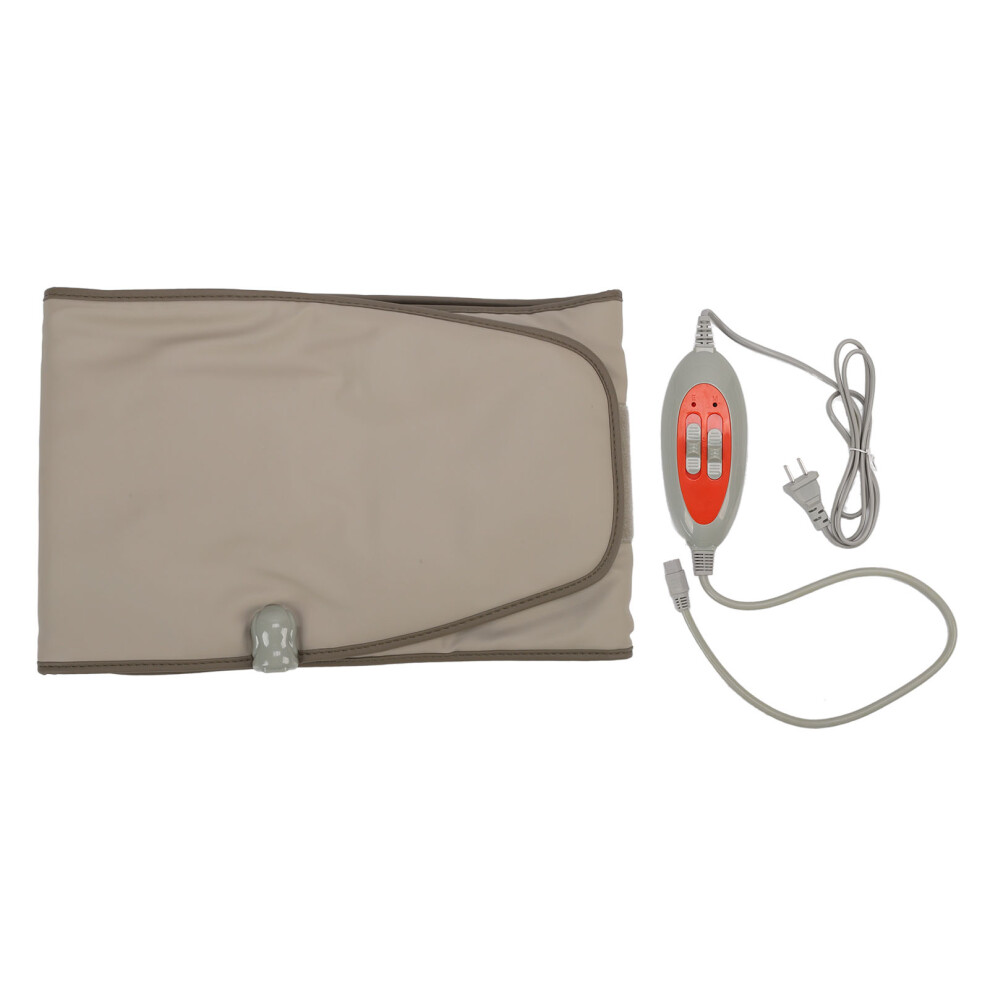 Soothing Heat Therapy, Back Pain Relief Heating Pad For Clinically Proven Comfort, Waterproof Soft Pu Leather Vibration Massage Offers Relaxation,