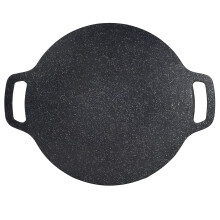 13.4 Inch Korean BBQ Grill Pan Stainless Steel Griddle NonStick Indoor Outdoor Gas and Induction
