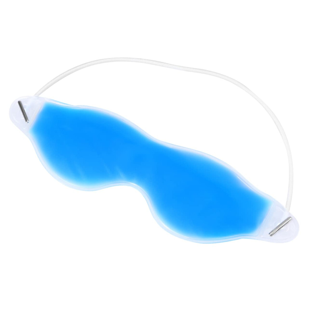 Dark Gel Eye Mask For Circles Puffiness Relief Hot Cold Therapy Reusable For Dry Eyes