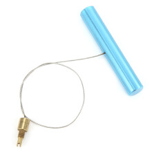 Outil extracteur de valve d'air bleu 80x10 mm 3,1x0,4 po