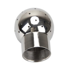 Cleaning Ball 1/2 Inch Female Thread Stainless Steel Rotary Tank Cleaning Ball Head DN25