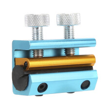 ATV Motorcycle Dual Cable Luber Lubricator Tool Aluminium Rubber Blue Gold