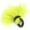 Fly Fishing Float Yarn Strike Indicator 4pcs, Fluorescent Yellow, 33mm 3