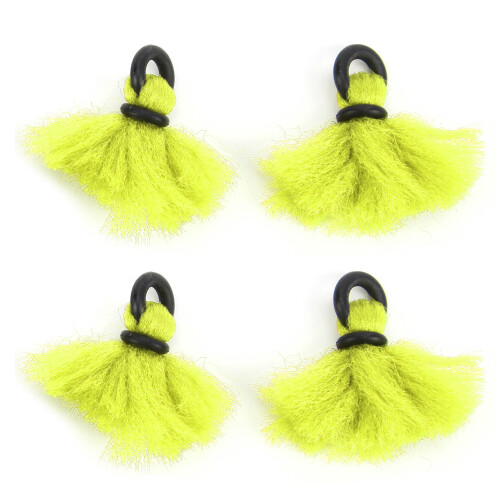 Fly Fishing Float Yarn Strike Indicator 4pcs, Fluorescent Yellow, 33mm 1