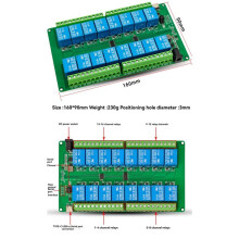 Module de Relais USB 16 Canaux, Carte de Développement ESP32, Commutateur de Contrôle de Port Série D'Ordinateur, Contrôleur Intelligent pour PC
