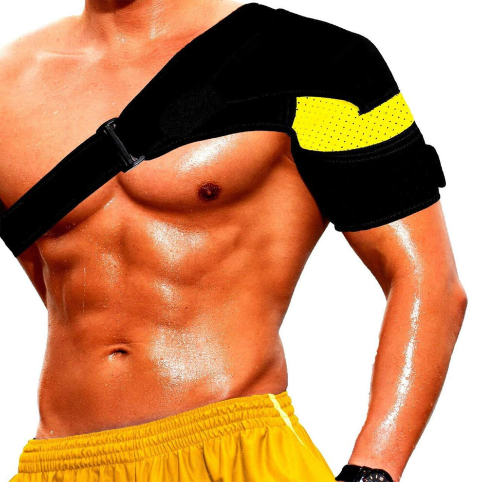 Compression Shoulder Brace Unisex Neoprene Rotator Cuff Support For Pain Relief And Injury Prevention Ref: 1424