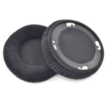 Oreillettes en éponge confortables, adaptées aux casques-Noir