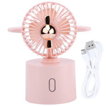 Mini ventilateur puissant et ultra-silencieux, ventilateur de poche pliable à vitesses réglables pour le bureau et les voyages, ventilateur