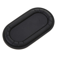 2 STKS Rubber Zwart Trilplaat Super Articulatie Stem Goed-5090