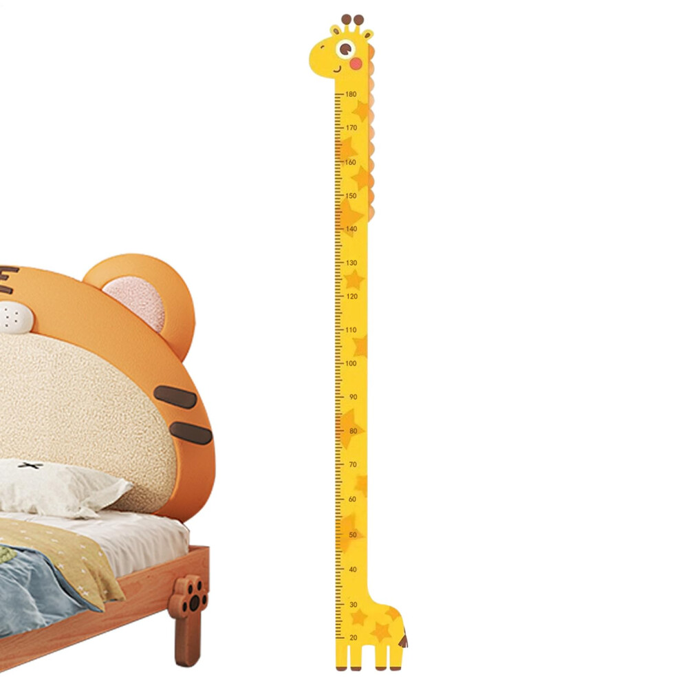 Heights Chart for Kids  1 Child Height Wall Chart, Toddler Animals Growth Chart, Decorative Growth Ruler Board Giraffe