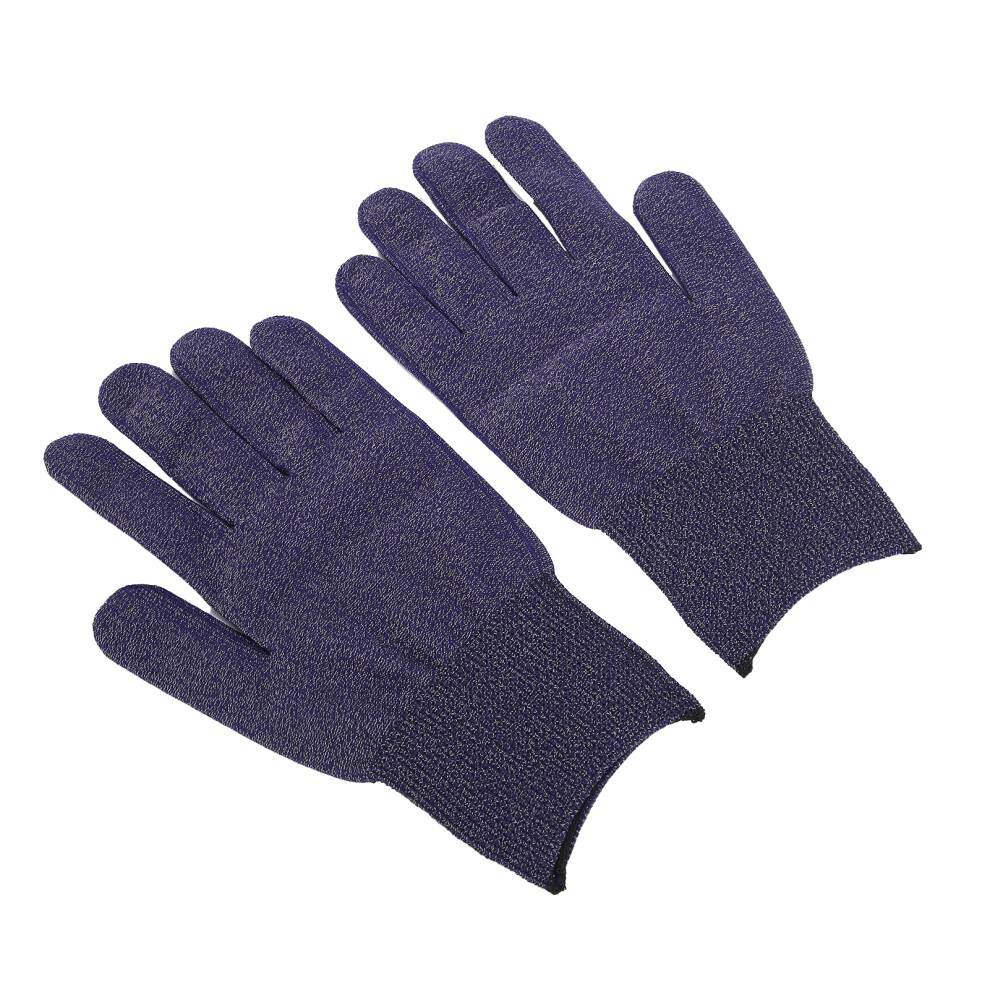 Electrostatic Discharge Silver Fiber Gloves Conductive Work Gloves Dark Blue 4911378227561