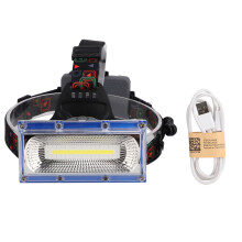 Langlebige, batteriebetriebene Beleuchtung für Reisen und Bergsteigen, weißes Licht (hell/dunkel), superhelle, wiederaufladbare Stirnlampe mit