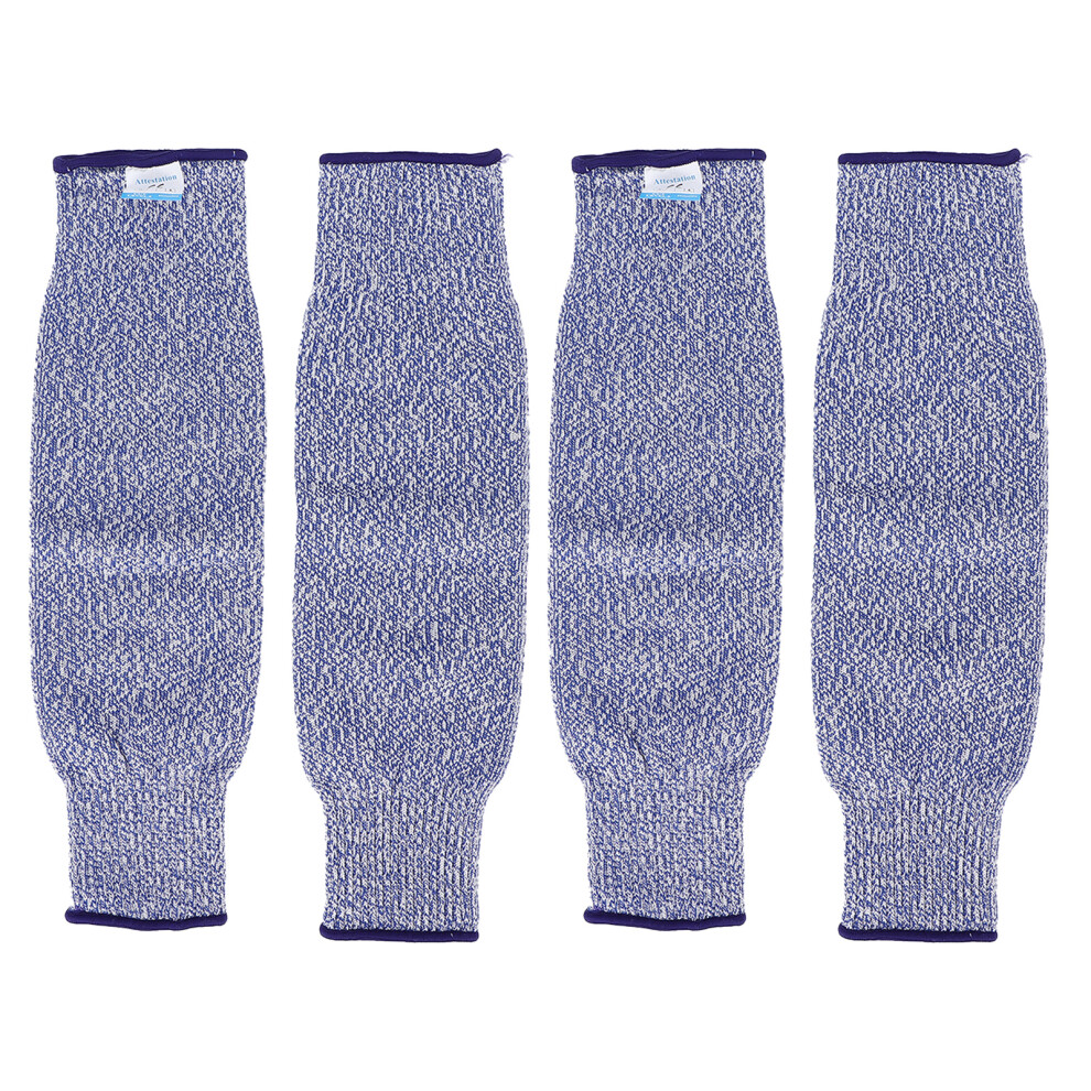 Arm Protectors With Cut Resistant Sleeves Breathable Elastic Anti Cut Level 5 Protection Comfortable Wear Thickened Sleeves For Manufacturing Food