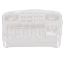 Bandeja descartável de plástico para tinta, ideal para tatuadores. Durável e resistente à deformação. Fácil de usar, evita a mistura de cores