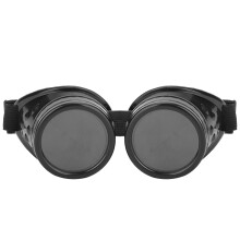 Lunettes de soudage coupe-vent, antibuée et étanches, verres détachables, plaquettes nasales ajustables, style steampunk et cyberpunk, idéales