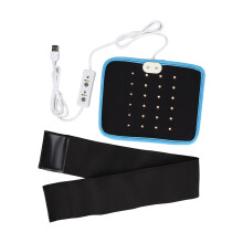 Infrarot-Rotlichttherapie-Gürtel mit LED-Lampe und Timer zur Schmerzlinderung bei Rücken-, Schulter- und Taillenmuskulatur, schnelle Heilung,