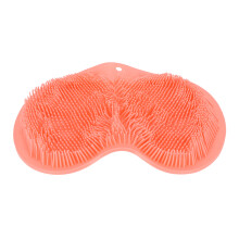 Spazzola per piedi in silicone, tappetino da doccia compatibile per pulizia e massaggio, materiale di alta qualità, ventose antiscivolo per una
