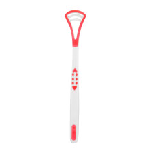 Outils de nettoyage haut de gamme : gratte-langue souple, nettoyant buccal double face en silicone de qualité alimentaire pour une élimination