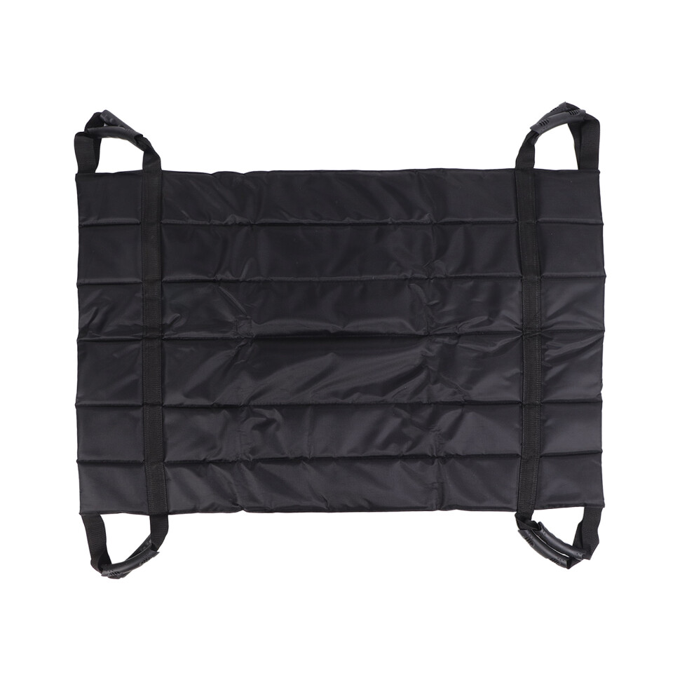Reusable Transfer Sheet For Turning Lifting And Repositioning With Reinforced Handles, Waterproof Draw Sheet For Elderly Patients - Dual Layer Fabric