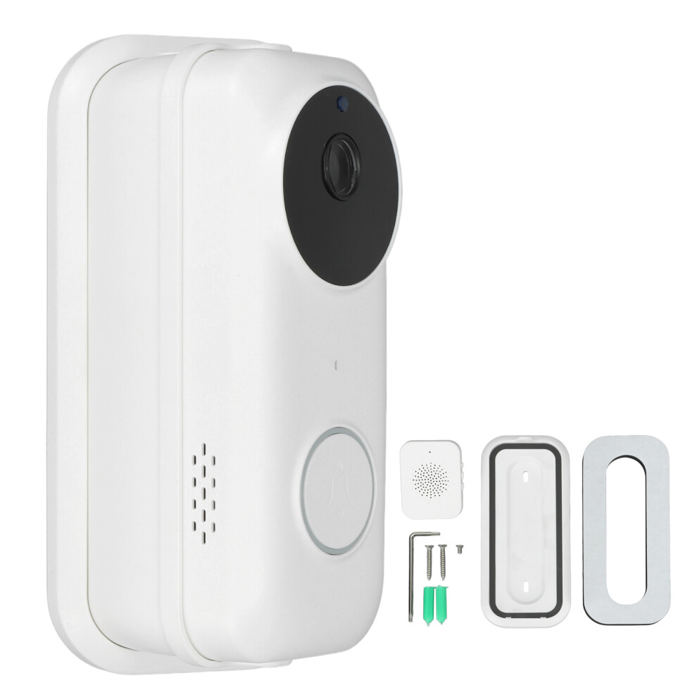 Revolutionary Wireless Video Doorbell Camera, Two Way Audio Communication Ensures Clear Interactions, Night Vision Capability For Enhanced Security, 9448196835135