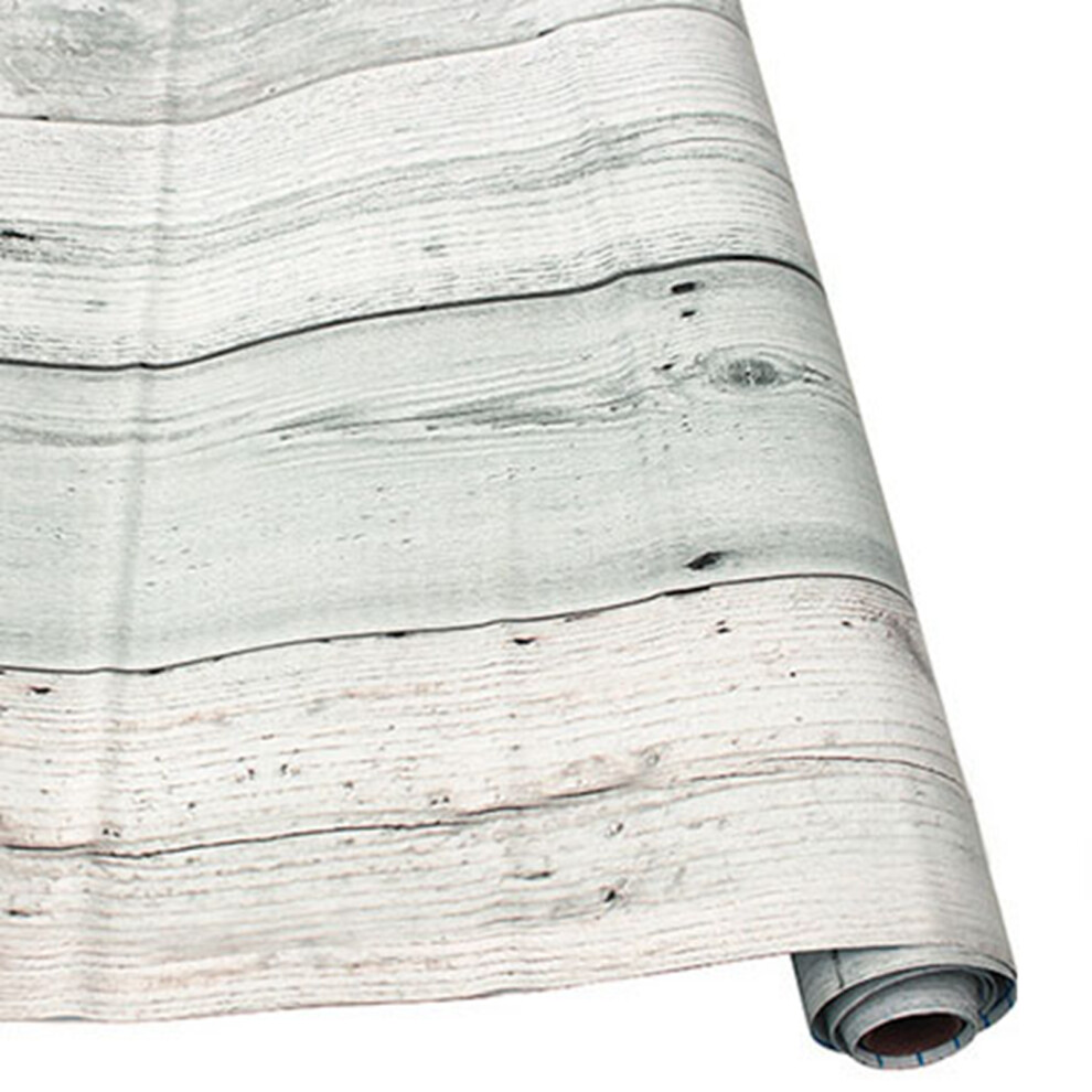 Self-Adhesive Wood Grain Wallpaper Vintage Style Waterproof Decorative Vinyl Peel And Stick Surface Covering For Furniture Countertops Cabinets Eco 9448196834763