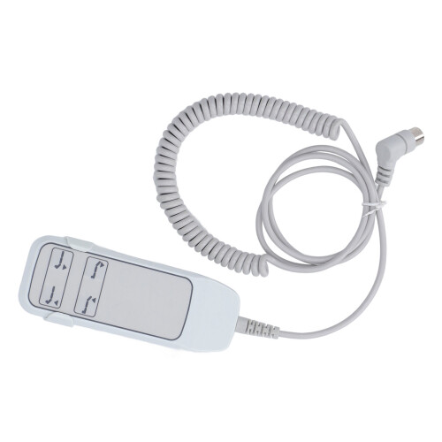 Electric Bed Controller, 4 Button 8 Pin Remote Control for Lifting Beds, Durable PVC Material Ensuring Longevity and Seamless Operation in Various 2