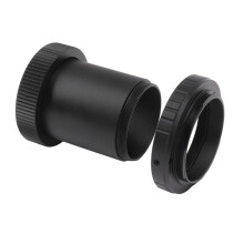 Adattatore T2 T-Ring per fotocamere SLR PENTAX K, in lega di alluminio