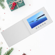 Video Greeting Card with 720P HD Screen, 128MB Memory, 5 Inch