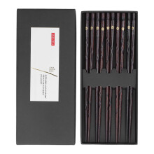 Palillos con estampado floral dorado, ideales para principiantes, con diseño antideslizante, fáciles de limpiar e ideales para los amantes de la