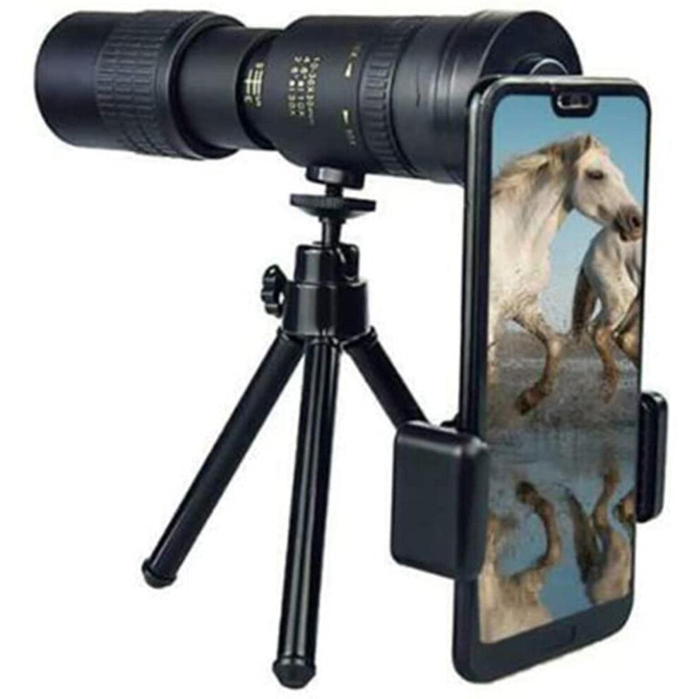 4K Monocular Telescope 300X40mm Telephoto Zoom For Travel Bird Watching Concerts Sports With Tripod Stability 9199774452212
